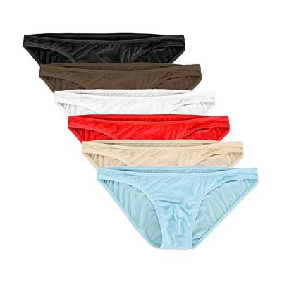 China OEM Custom Logo Wholesale Antibacterial 6 Pack Hot Sale Underwear For Men Women Breathable Solid Comfortable Transparent Underwear for sale