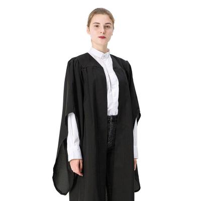 China Direct England Factory Graduation Wearing Gown UK Bachelor's Gown College Graduation Dress Modern Standard Custom Color for sale