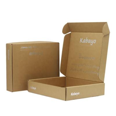 China Recyclable Cake Box Custom Printed Logo Corrugated Kraft Paper Packaging Shipping Cardboard Mailbox for sale