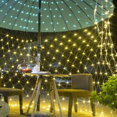 China Factory Outlet Modern Minimalist Fishing Net Lights Festival Decoration LED Light Net Lights Park Outdoor Decoration for sale