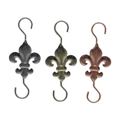 China Ornament Mini Christmas Ornaments Hooks, Metal Wire Christmas S Shaped Hooks for Christmas Tree Party Balls Decoration for sale