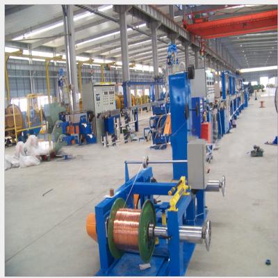 China Copper Continuous Flat Wire Extrusion Machine / Bar Production Wire For Copper Flat Wire PVC Pipe Extrusion Machine for sale