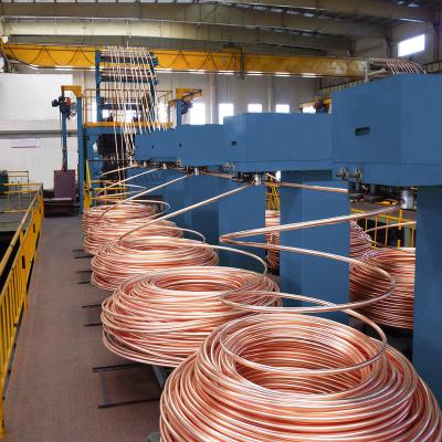 China Cathode Upstream Copper Rod Casting Machine For Upstream Copper Rod Continuous Casting Machine Price 8-20 for sale