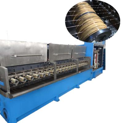 China Copper Wire Drawing 8 Wires Wire Drawing Machine With Annealer , Multi Wire Drawing Machine for sale