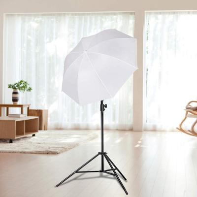 China Photo and Video Studio Shooting Large 34 Inch White Translucent Soft Photography Umbrella for Photo and Video Studio Shooting for sale