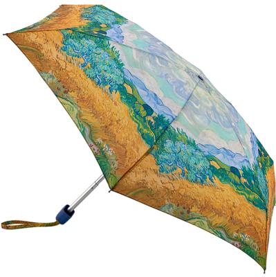 China Folding Umbrellla YCX THE WHEATFIELD TINY NATIONAL UMBRELLA WITH CYPRESSES BY VAN GOGH for sale