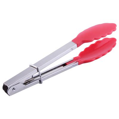 China Sustainable Premium Stainless Steel Kitchen Locking Tongs For Cooking for sale