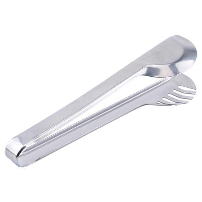 China Sustainable Chef Food Serving Stainless Steel Tongs Grilling BBQ Salad Buffet Utensil for sale