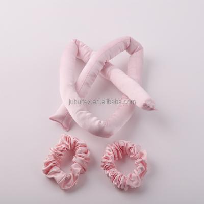 China Korean Popular Real Silk Fabrics Hair Bands Balls Elastic Head Apply Yu Changfa 22mm Women for sale