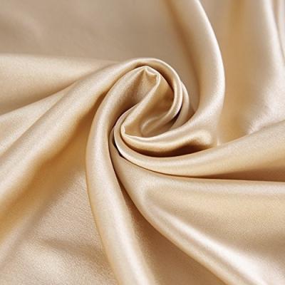 China Double Faced 19MM Silk Fabric Solid Color 100% Pure Fabrics For DIY Sewing Width 140cm Natural Silk for sale