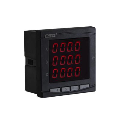 China CE 220V Programmable Analog CB Voltmeter Three Phase Digital Voltmeter AC Battery Panel Low Voltage 12v LED Digital LED for sale