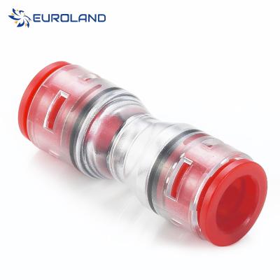 China NO China Quality HDPE 12/8mm Straight Microduct Connector Microduct Connector for sale