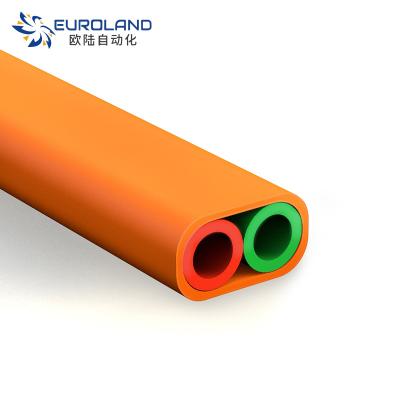 China FTTH HDPE 14/10mm Single Tube Microduct For Fiber Optic Pipelines 2 Way for sale