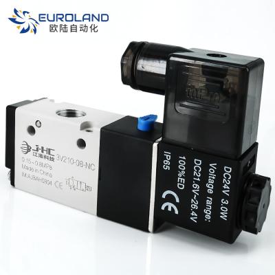 China 3V210-06/08 NC/NO3 General Port 2 Position Pneumatic Solenoid Valve for sale