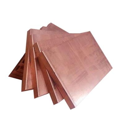 China DIN 2.0040 Industry Low Price High Purity Copper Copper Plate 0.5mm, 0.8mm, 1mm, 3mm, 4mm for sale