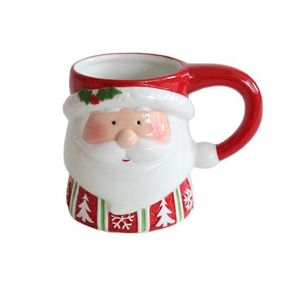 China Europe Christmas Santa Cup Decoration Factory Direct Supply Wholesale Design Eco-friendly Hot New Manufacturer Handmade Wholesale Art for sale