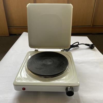 China Good 2021 G.H.E.A Factory Hot Sale Outdoor Electric Hot Plate Stove Hot Plate Electric Cooking Burner With Cover for sale