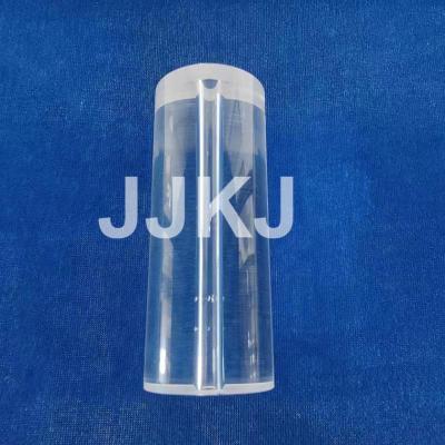 China Ultra Clear Optical Grade Sapphire Tube With Hole 90% Clear Aperture for sale