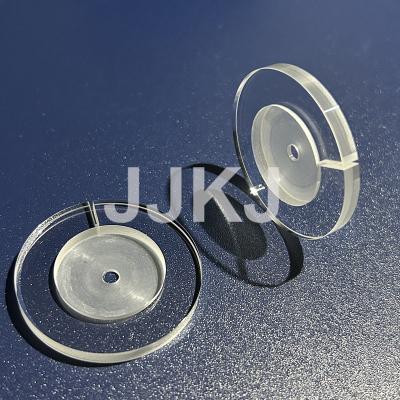 China High Hardness Synthetic Sapphire Glass 99.999% Sapphire Crystal Lens for sale