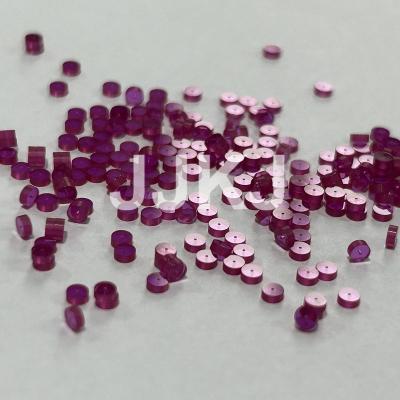 China Al2O3 Microsynthetische rubynwasser Mohs 9 Rubynopende spuitstuk Te koop