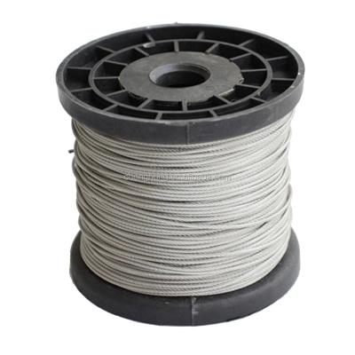 China Crane 6x37 Stainless Steel Cable Ropes Non-rotation-resistant Crane Wire Ropes for sale