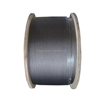 China Construction Inox Wholesale Price 19x7 18x7+FC Cable Ropes 304 Stainless Steel 304L 316 316L Steel Wire Rope for sale