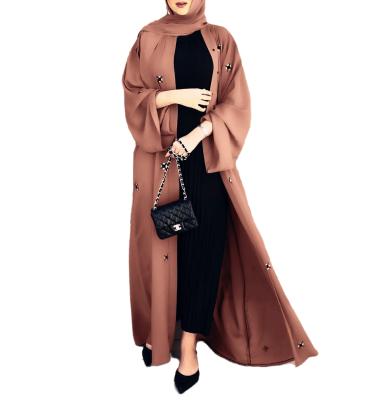 China Modest Muslimah Styling 2021 New Design Women Fashion Long Sleeve Muslim Abaya Islamic Clothing Muslim Dresses for sale