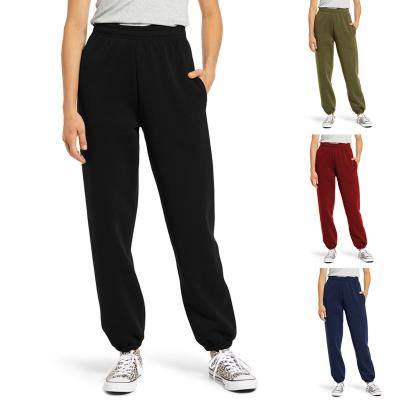 China Breathable Fashion Casual Cargo Pants For Women Joggers Pants Solid Color Women Sweatpants for sale