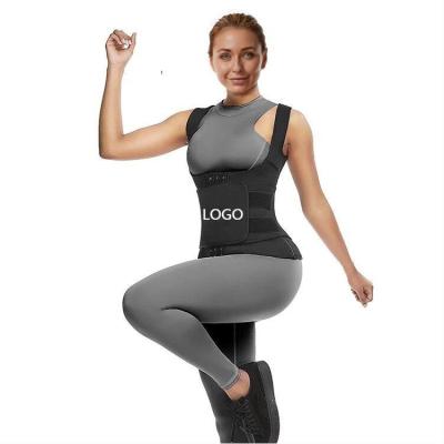 China High Wholesale Price Antibacterial Women's Neoprene Sweat Vest Fitness Waist Trainer Vest Corset for sale