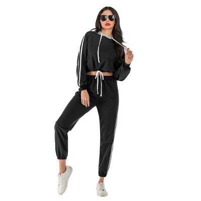 China Anti-pilling exquisite detail checkout shopping lounge wear Sprot suit sweat suits for women product for sale