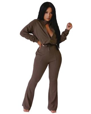 China Best anti static wholesale cheap good quality solid color women sweatsuit set for sale