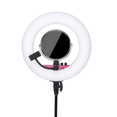 China Beauty Salon/LED Ring Light Photography Selfie Home Light With Tripod Stand Kit Cosmetic Mirror Photo Portrait for sale