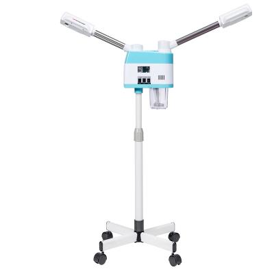 China Household factory cosmetology instrument supplier two in oneSkin facial steamer for salon use for sale