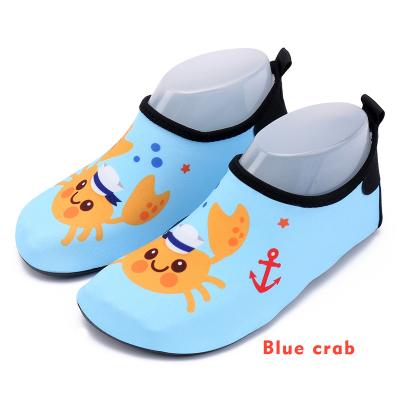 China Lightweight Zale 2019 Lighted Customized Kids Sport Barefoot Aqua Swimming Kids Beach Water Shoes for sale