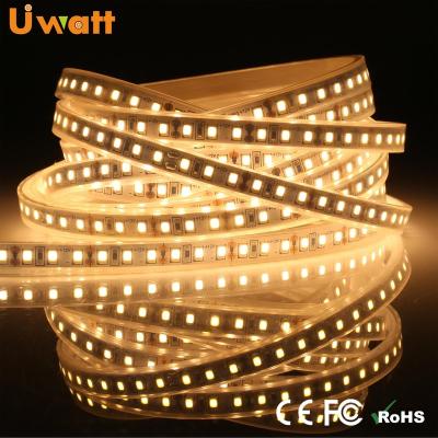 China Striscia DC12V 120 Leds/m 2835 IP65 Warm White Cold White Flexible Hotel LED Strip With Outdoor for sale