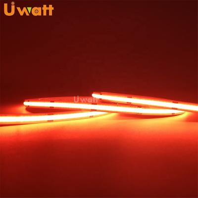 China New Arrival Residential 12V 24V 384 Chips No Lighting Dot White Red Green Blue COB LED Strip for sale