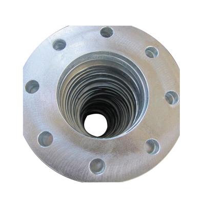 China Free sample 11/4 inch1/2 hot dip galvanized carbon steel floor flange for sale