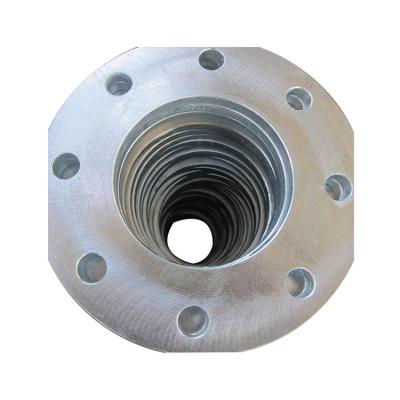 China Carbon Steel DIN ASME 2566 Flange bsp NPT Din Hot Galvanized Flanges for sale