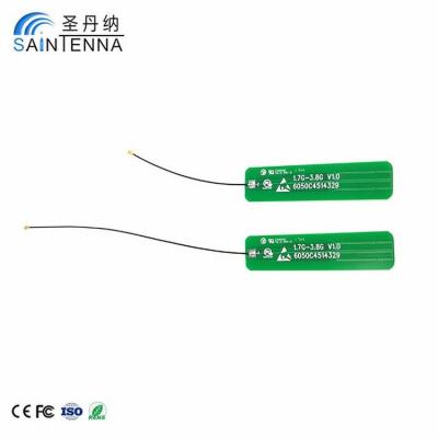 China 5.8Ghz antena tamaño pequeño del PWB Wifi impedancia de 50 ohmios con el conector de SMA en venta