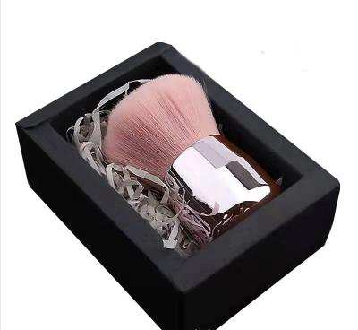 China Flat Brush HZM Professional Makeup Brushes Blush Foundation Face Powder Brushes for sale