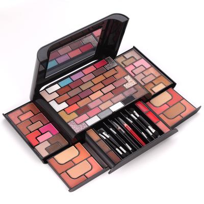 China Waterproof 2021 Custom 82 Color Eyeshadow Palette Beauty Cosmetics Tools for sale