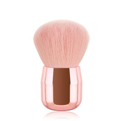 China Angular Blush Wholesale Custom Professional Luxury Simple Face Pink HZM Factory Private Label Cosmetic Makeup Brushes for sale