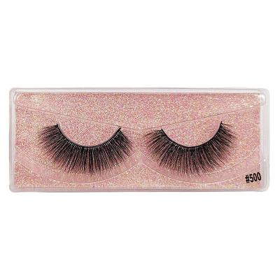 China Best Selling Qingdao Mink Eyelash 3D Full Volume Full Volume Natural Soft Siberian Mink Eyelash Wholesale Fluffy Eyelash Private for sale