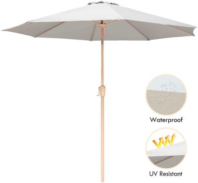 China European Chinese Sun Garden Beach Parasol UV Resistant Umbrella for sale