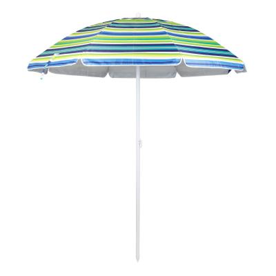 China Large Modern Portable Fishing Carry Bag Sun Tilt Custom Plastic Anchor Parasol Outdoor Beach Umbrella for sale