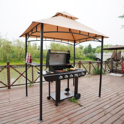 China POLY Commercial Luxury Outdoor Garden Entry Patio Tent BBQ Canopy Gazebos for sale