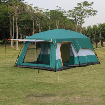 China Extended Type Pop Roof Top 4-6 Person Family Waterproof Outdoor Camping Tent Ultralight Portable Luxury Large Inflatable Canvas for sale