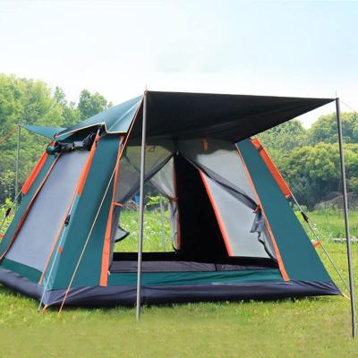 China Extended Type Large Luxury Inflatable 4-6 People Buy Automatic Family Large Waterproof Outdoor Camping Tent For Sale for sale