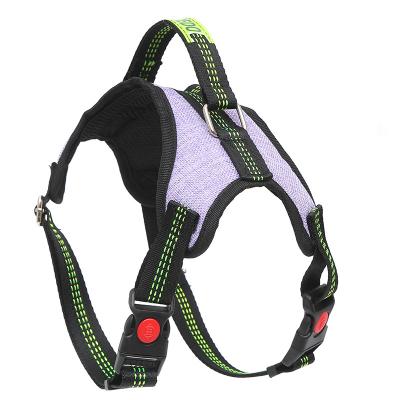 China Quick Release Dog No Pull Harness For Dogs Car Harness Dog Chain Vest New for sale