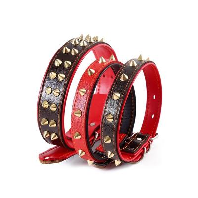 China New Fashion Italian Pet Simple Solid Unique Reflective Real White Durable Leather Dog Collar for sale